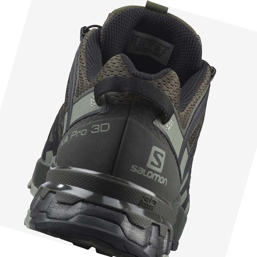 Salomon XA PRO 3D V8 WIDE Trail Futócipő Férfi Lila Szürke | HU 2096DFM